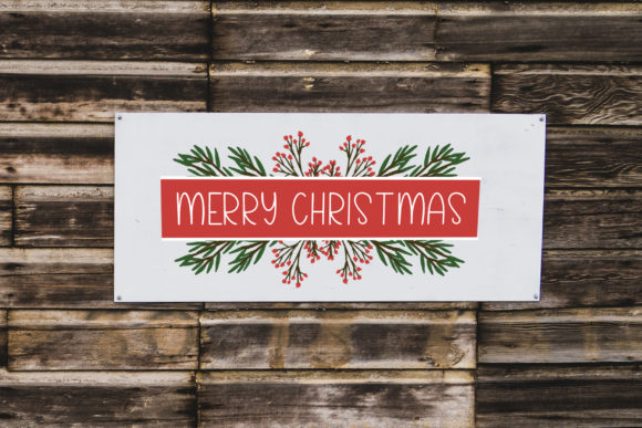 Christmas Foliage Illustrations for Seasonal Content Design