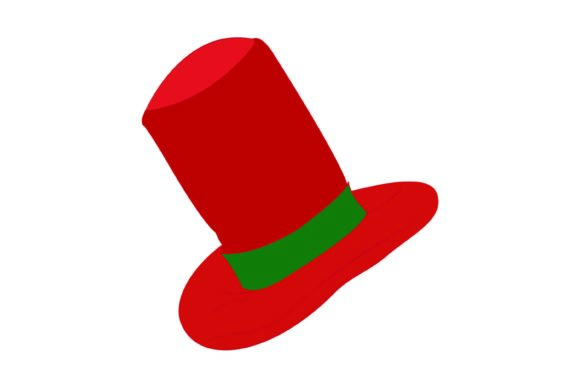 Christmas Hats Red 082 Illustration Review