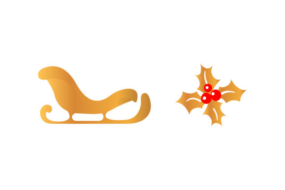 Christmas Santa Sled Mistletoe Set Asset Review