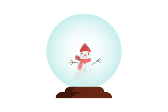 Christmas Snow Ball Vector Design Review