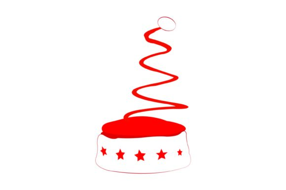 Christmas Star Spiral Hat 079 Illustrations Review