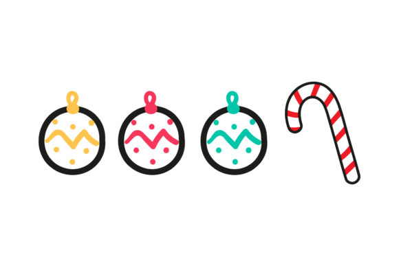 Decorations and Candy Christmas Asset