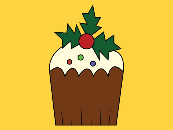 Illustration Christmas Background 72 for Local Business Branding