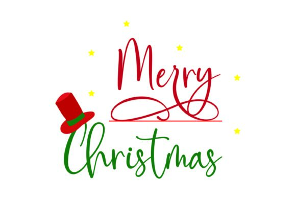 Merry Christmas Hat 086 Illustrations