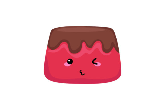 Whistling a Jelly Kawaii for Christmas Illustrations